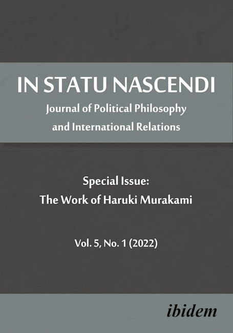 Book cover image for In Statu Nascendi Vol. 5, No. 1 (2022) ISBN: 9783838216997